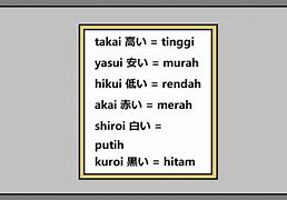 Arti Kanaya Dalam Bahasa Jepang